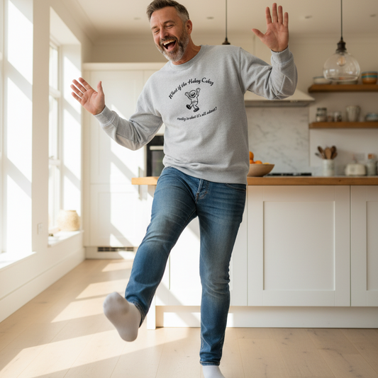 What if the Hokey Cokey really is what it's all about? - Funny Gift, Embroidered Sweatshirt