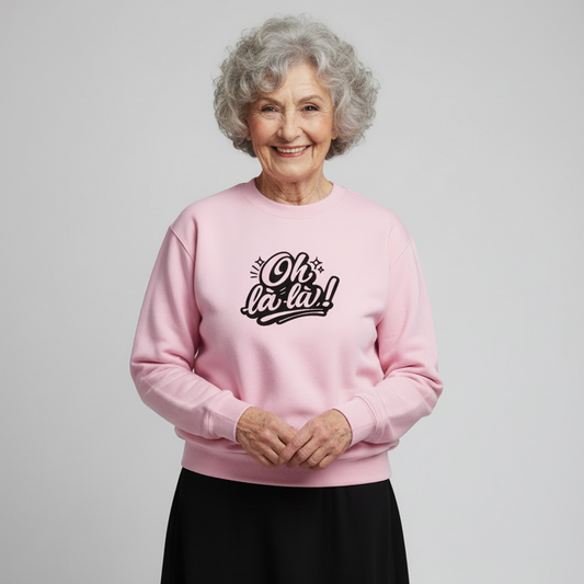 Oh là là - Funny Gift, Embroidered Sweatshirt