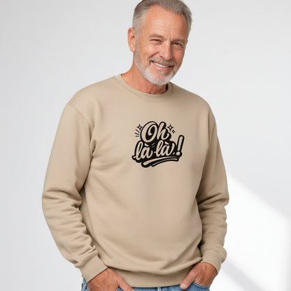 Oh là là - Funny Gift, Embroidered Sweatshirt